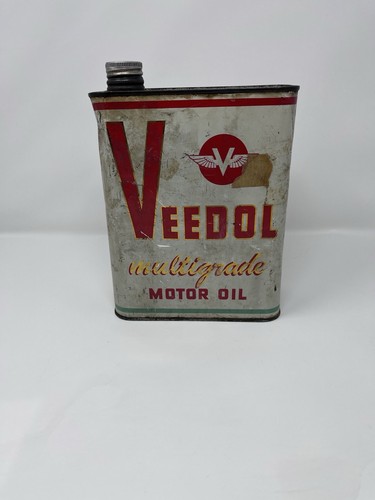 Ancien bidon huile veedol - d'huile,