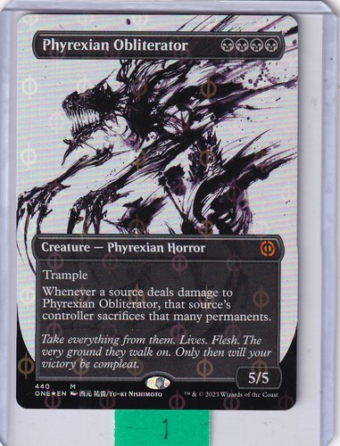 Phyrexian obliterator - phyrexian,