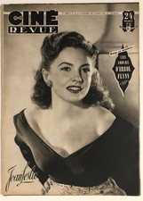 ►CINE REVUE n°46/1949-JOAN LESLIE-HENRI VIDAL-CECILE AUBRY-FRANCOISE ROSAY
