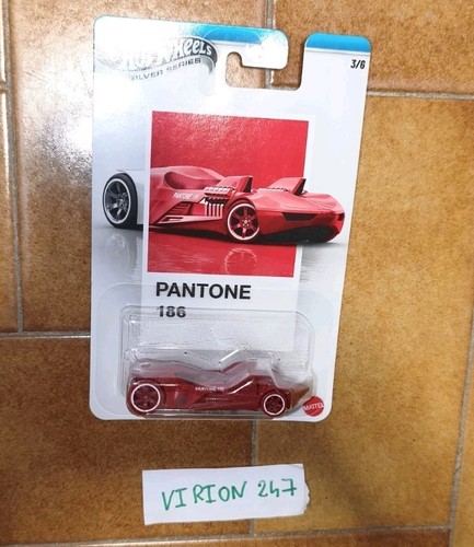 Hotwheels pantone 186 twin - pantone,