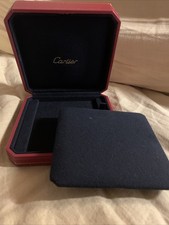 ECRIN CARTIER Plat POUR Pendentif Collier Chaîne 12/12/4cm sans Sur Boîte