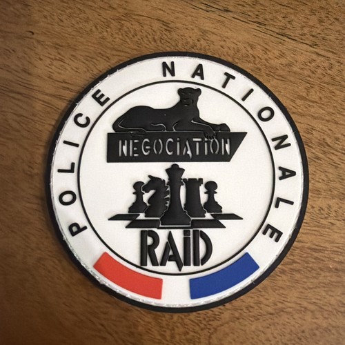 écusson police nationale raid