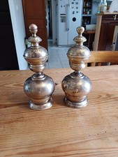 Paire faitières laiton - de, en