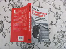 PIERRE DAIX LES COMBATTANTS DE