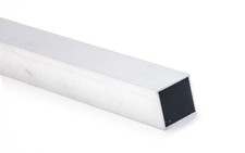 Tube carré aluminium - tube, en