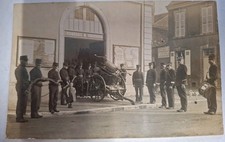 Carte Photo Sapeurs-pompiers