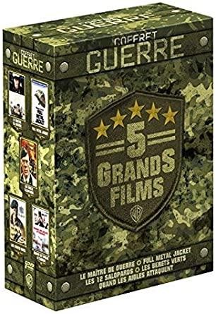Dvd coffret guerre 5 grands - coffret,