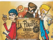 Etiquette bière ROCH festival BD Angers 2014 (Les pieds nickelés