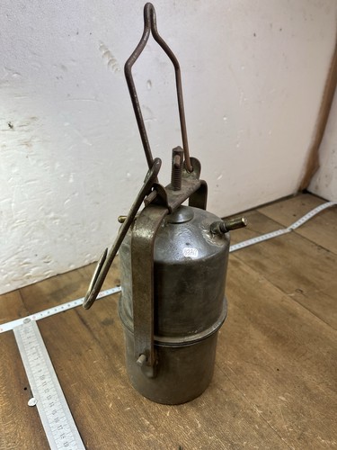 Lampe mineur ancienne outil - mineur,