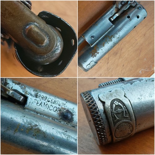 Rare ancien briquet flamidor - briquet,