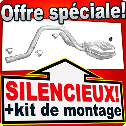 Silencieux arriere pour - arriere,