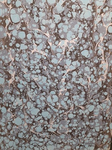 Papier marbré cuve - papier,