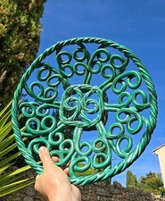 Coupe En Céramique Tressé Verte Vallauris Jerome Massier Pichon