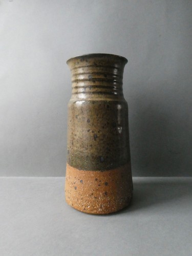 Grand vase grès - en, émaillé