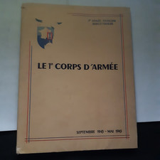 1ER CORPS ARMEE RHIN DANUBE sept 1943 mai 1945