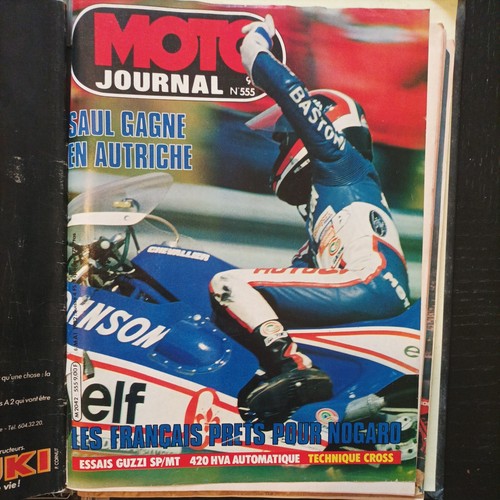 Moto journal 555 - journal, husqvarna