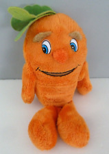 O7. DOUDOU PELUCHE LIDL PLAYTIVE CAROTTE ORANGE VERT DELTA SPORT - TBE