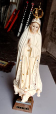 Statue Notre Dame de Fatima figurine religieuse Marie Vierge