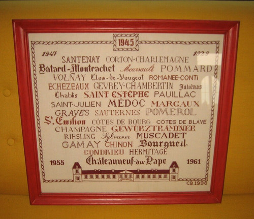 Ancien ouvrage broderie points - broderie,
