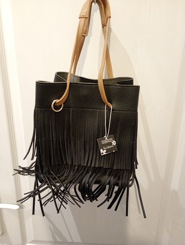 Sac main noir marron - À,