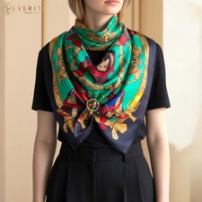 RARE VINTAGE foulard en soie