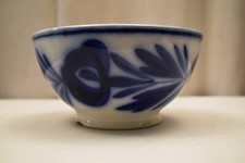 Ancien Spongeware Flux Bleu