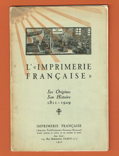 L'Imprimerie française