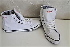 baskets blanches en toile