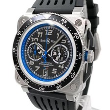 BELL & ROSS Instruments Alpine F1 Team BR03-94A521/SRB automatique noir homme