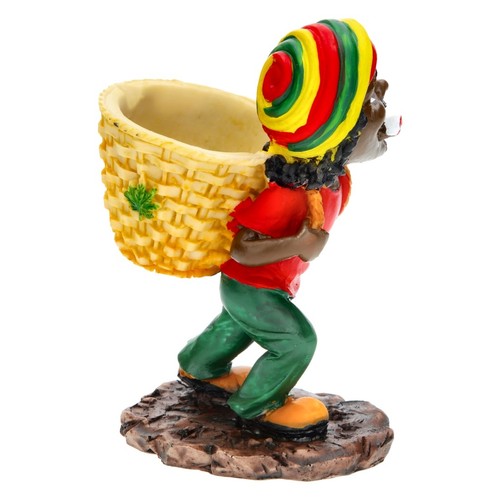 Cendrier resine rasta big - cendrier,