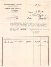 1939   H. CORNU, PRADAL & MOUGEL A PARIS - M. DIRAT A PAMIERS