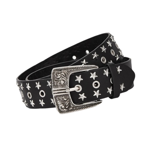 Ceinture cloutée cuir pu - ceinture,