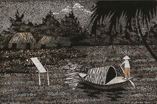 TABLEAU LAQUE ARTISANAT DU