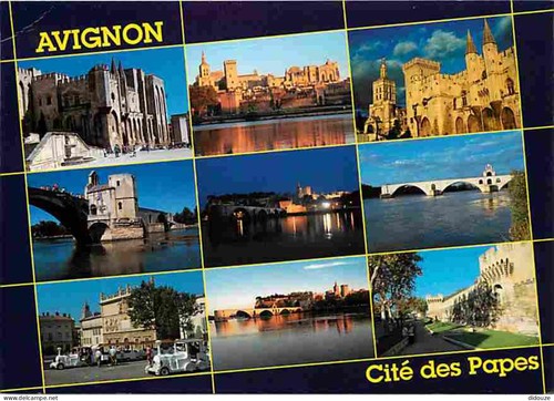 Carte postale avignon - postale,