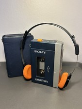 Sony walkman tps-l2 (1979) + vintage headset, restored and fully functional