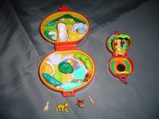 lot 2 polly pocket le roi lion