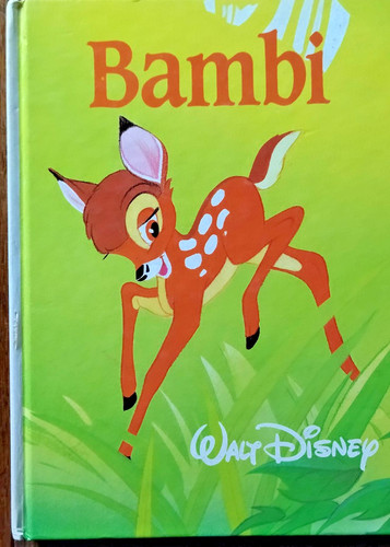 Livre bambi walt disney - bambi,