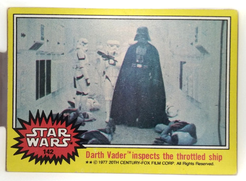 Topps star wars 142 1977 - topps,