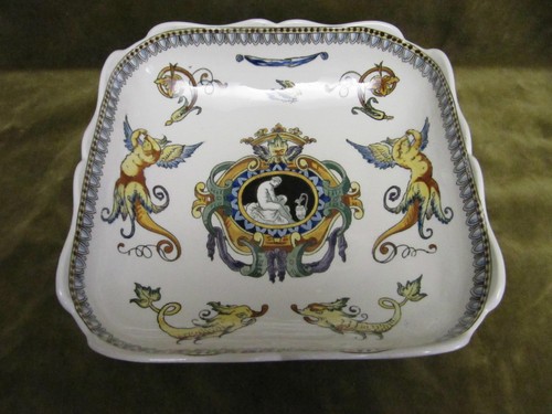 Coupe carrée creuse faience