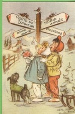 Germaine BOURET carte postale