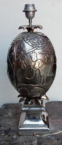 1950 lampe ananas décor - ,