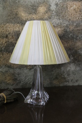 Lampe cristal daum - daum, et