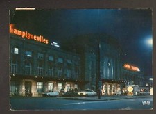 MULHOUSE (68) RENAULT R16 & Publicité Biere Champigneulles à la GARE illuminée 