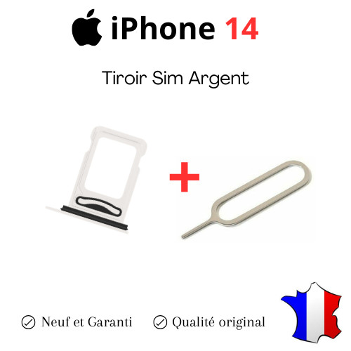 Tiroir double sim argent - tiroir, pour
