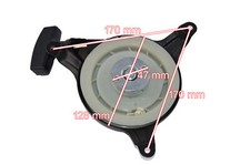 Démarreur à câble démarreur manuel pour tondeuse à gazon papillon GREEN 48-SP...