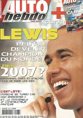 Auto hebdo 1603 - l., hamilton