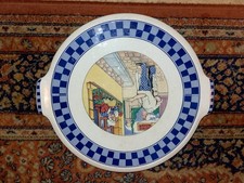  RARE PLAT Collection Per' Lustucru faïence en parfait état 