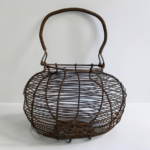 Panier œufs fer et fil - en,