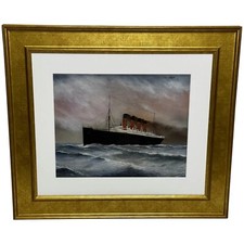 RMS Lusitania Cunard Captain