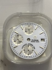 Cadran Rolex Tudor Chronograph Oyster Date Big Block Albino Dial Extremely Rare